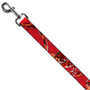Dog Leash - The Flash 2023 2-Poses Close-Up Reds