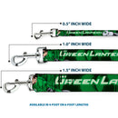 Dog Leash - Green Lantern Green Glow w/Text