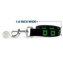 Dog Leash - Green Lantern Logo Black/Green