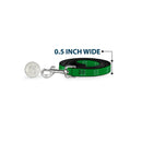 Dog Leash - Green Lantern Logo Green/White