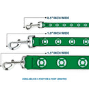 Dog Leash - Green Lantern Logo2 Green/Black/Green/White