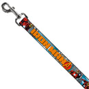 Dog Leash - IRON MAN w/Avengers Logo Cityscape