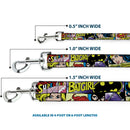 Dog Leash - Superheroines Wonder Woman/Supergirl/Batgirl
