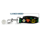 Dog Leash - Justice League Superhero Logos