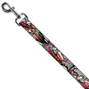 Dog Leash - Superman Color Flying Bricks Scene
