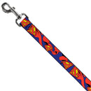 Dog Leash - Superman Shield w/Cape