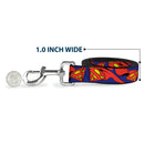 Dog Leash - Superman Shield w/Cape