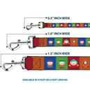 Dog Leash - South Park Boys Pose Blocks Multi Color