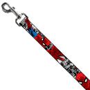 Dog Leash - Spider-Man Action ESCAPE IMPOSSIBLE Gray