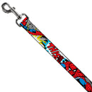Dog Leash - Spider-Man w/Action Verbiage