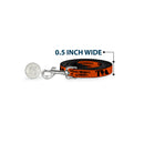 Dog Leash - Loki Series TVA TIME VARIANCE AUTHORITY Text Orange/Black