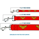 Dog Leash - Wonder Woman Logo Red