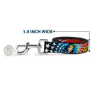 Dog Leash - Wonder Woman Face w/Stars