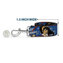 Dog Leash - WONDER WOMAN/Bombshell Pose Blue/Red/White