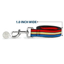 Dog Leash - Wonder Woman Stripe/Stars Red/Gold/Blue/White
