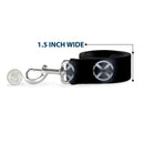 Dog Leash - X-Men X Icon Black/Silvers