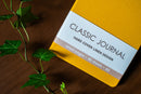 Yellow Hardcover Linen Journal
