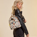 Loungefly Harry Potter Hogwarts All-Over Print Mini Backpack