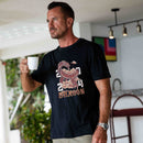 Hawaiian Tee For Men Year of the Dragon 2024 Tee Crew Neck 100% Cotton - BLACK