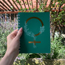 Darling You Are Magic Woman Power Spiral Notebook | Feminist Metallic Gift Journal