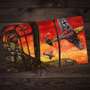 The Dog Fight Playmat