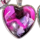 K-POP DEMON HUNTERS Heart Pendant Necklace – Character Art Collection