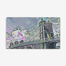 Blue Brick Bridge Playmat