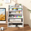 6-Tier Desktop Organizer with Removable Shelves