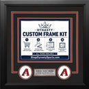 Arizona Diamondbacks Custom MLB Baseball 8x10 Picture Frame Kit (Multiple Colors)