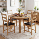 Dining Chairs Set of 2 Farmhouse Dining Room Chairs with Hollowed Backrest