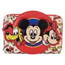 Disney Classic Mickey Mouse & Friends Cutout Wallet by Loungefly
