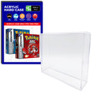 Acrylic Case for Nintendo Game Boy Advance Standard Video Game Boxes, 4mm thick, UV Resistant & Magnetic Slide Bottom