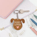 Dog-Themed Acrylic Keychains | 5 Style Options | Rescue Favorite Breed, I Woof You & Puppy Lover