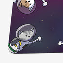 Astronaut Cats In Space Playmat