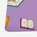 Book Cats Pattern Playmat