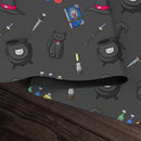 Cat Witch Pattern Playmat