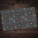 Cat Witch Pattern Playmat