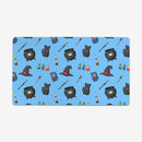 Cat Witch Pattern Playmat