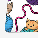 Cats And Yarn Playmat