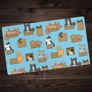 Cats in Boxes Playmat