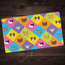 Doodle Cat Pattern Playmat