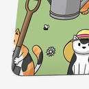 Garden Cats Playmat