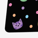 Rainbow Cat Heads Playmat