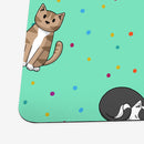 Spotty Cat Pattern Playmat