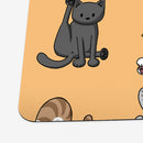 Yoga Cats Playmat