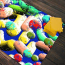 3D Abstract Shapes Playmat