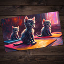Cats In Yoga Playmat