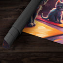 Cats In Yoga Playmat