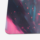 Neon Anime Character Playmat