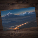 Night Scene in Japan Playmat